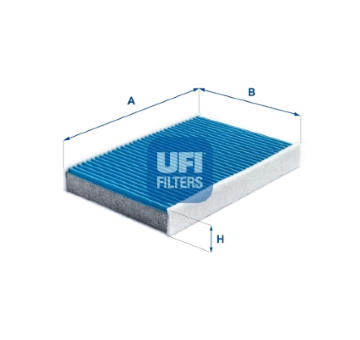 Filtr, vzduch v interiéru UFI 34.249.00