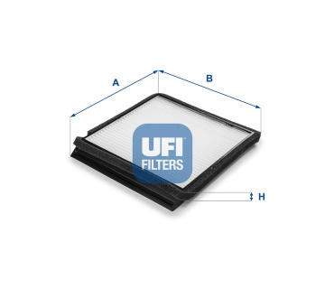 Filtr, vzduch v interiéru UFI 53.021.00