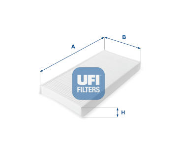 Filtr, vzduch v interiéru UFI 53.034.00