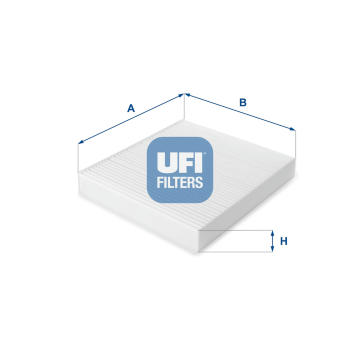 Filtr, vzduch v interiéru UFI 53.035.00