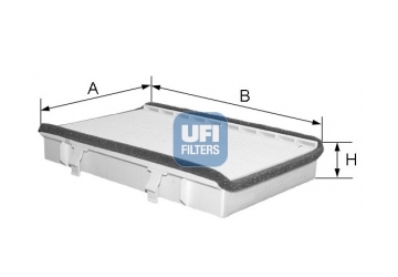 Filtr, vzduch v interiéru UFI 53.049.00