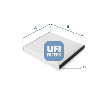 Filtr, vzduch v interiéru UFI 53.050.00