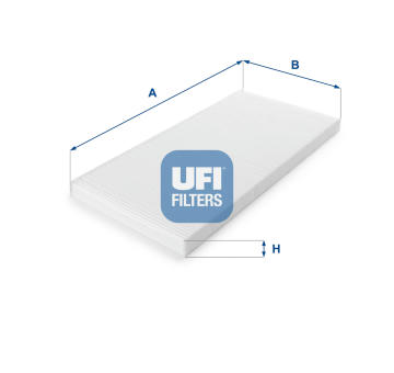 Filtr, vzduch v interiéru UFI 53.078.00