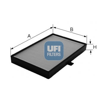 Filtr, vzduch v interiéru UFI 53.079.00