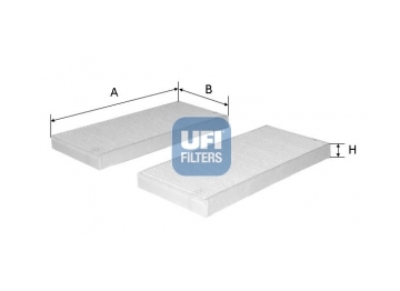 Filtr, vzduch v interiéru UFI 53.239.00