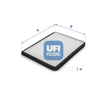 Filtr, vzduch v interiéru UFI 53.083.00