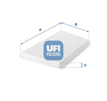 Filtr, vzduch v interiéru UFI 53.094.00