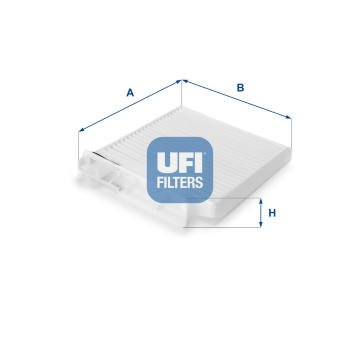 Filtr, vzduch v interiéru UFI 53.104.00