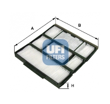 Filtr, vzduch v interiéru UFI 53.117.00