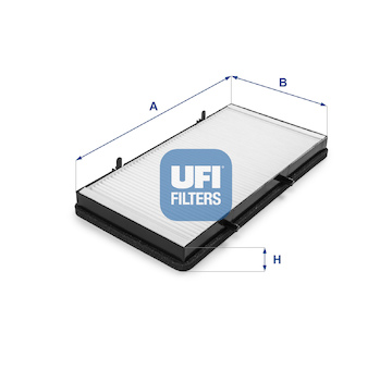 Filtr, vzduch v interiéru UFI 53.131.00