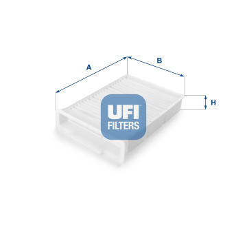 Filtr, vzduch v interiéru UFI 53.132.00