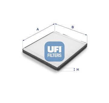 Filtr, vzduch v interiéru UFI 53.141.00