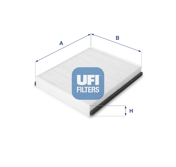 Filtr, vzduch v interiéru UFI 53.159.00