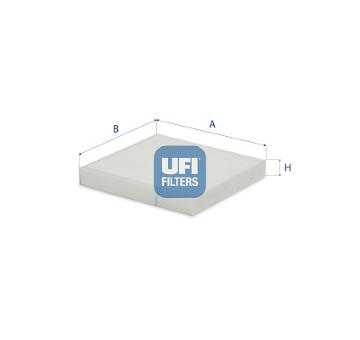 Filtr, vzduch v interiéru UFI 53.160.00