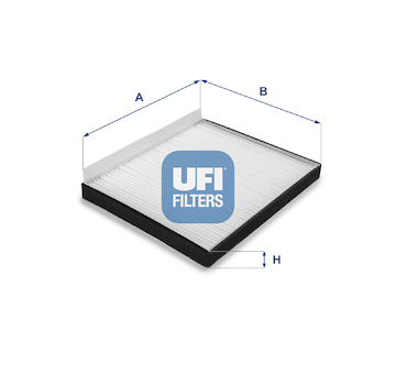 Filtr, vzduch v interiéru UFI 53.208.00
