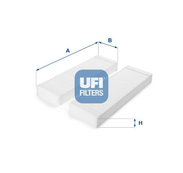 Filtr, vzduch v interiéru UFI 53.226.00