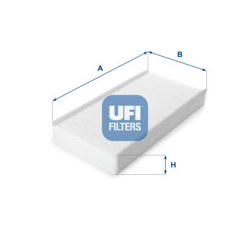 Filtr, vzduch v interiéru UFI 53.227.00