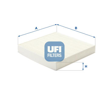 Filtr, vzduch v interiéru UFI 53.232.00