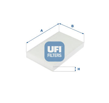 Filtr, vzduch v interiéru UFI 53.242.00