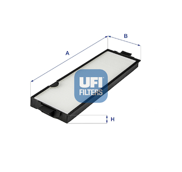 Filtr, vzduch v interiéru UFI 53.244.00