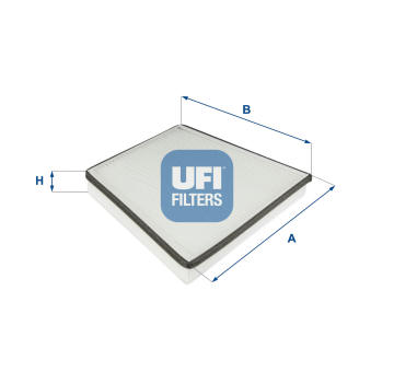 Filtr, vzduch v interiéru UFI 53.245.00