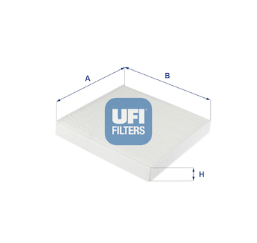 Filtr, vzduch v interiéru UFI 53.246.00