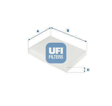 Filtr, vzduch v interiéru UFI 53.273.00