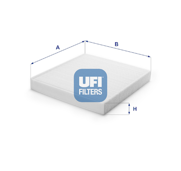 Filtr, vzduch v interiéru UFI 53.298.00