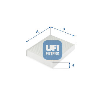 Filtr, vzduch v interiéru UFI 53.299.00