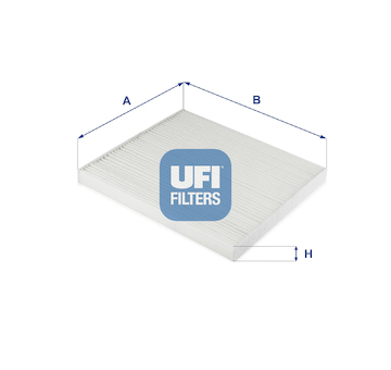 Filtr, vzduch v interiéru UFI 53.326.00