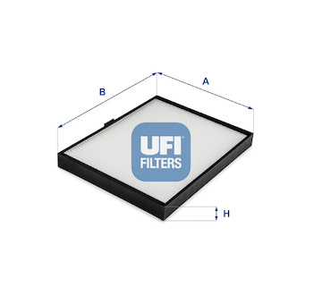 Filtr, vzduch v interiéru UFI 53.334.00