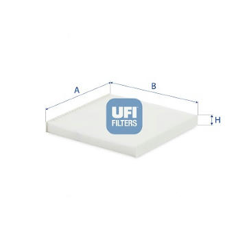 Filtr, vzduch v interiéru UFI 53.372.00