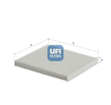 Filtr, vzduch v interiéru UFI 53.372.00