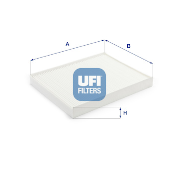 Filtr, vzduch v interiéru UFI 53.379.00