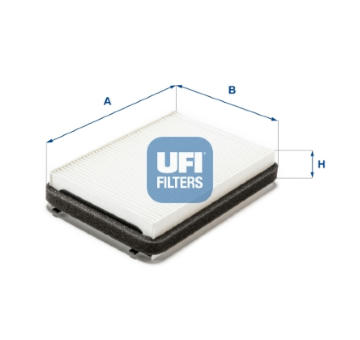 Filtr, vzduch v interiéru UFI 53.425.00