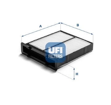 Filtr, vzduch v interiéru UFI 53.426.00