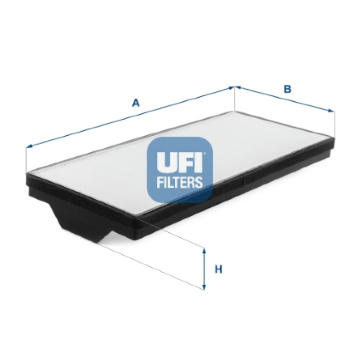 Filtr, vzduch v interiéru UFI 53.436.00