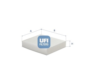 Filtr, vzduch v interiéru UFI 53.526.00
