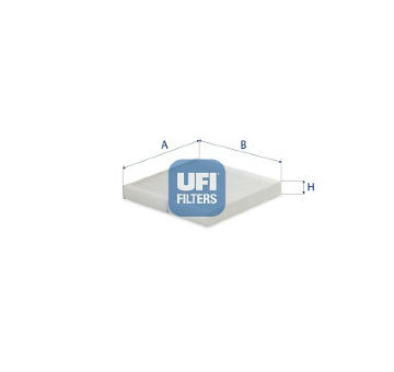 Filtr, vzduch v interiéru UFI 53.532.00