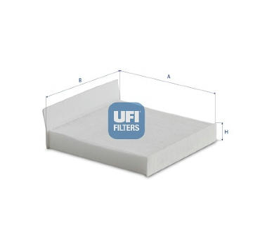 Filtr, vzduch v interiéru UFI 53.585.00