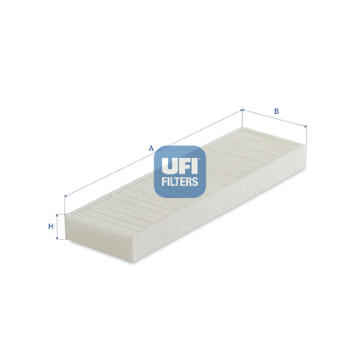 Filtr, vzduch v interiéru UFI 53.680.00