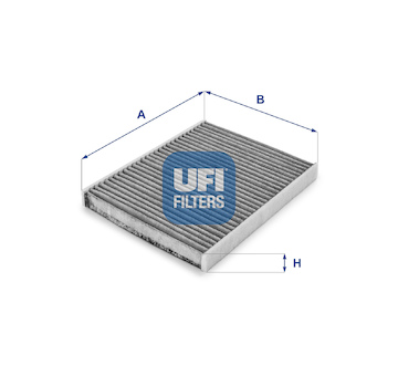 Filtr, vzduch v interiéru UFI 54.103.00