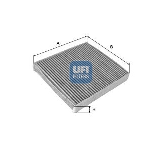Filtr, vzduch v interiéru UFI 54.197.00