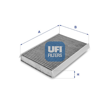 Filtr, vzduch v interiéru UFI 54.111.00