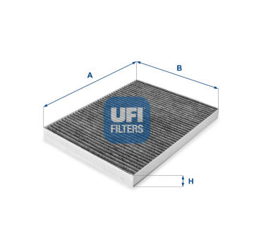 Filtr, vzduch v interiéru UFI 54.112.00