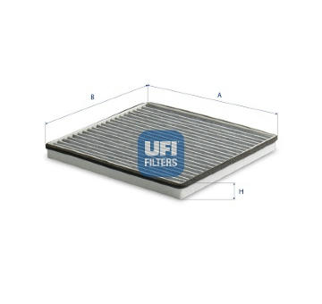 Filtr, vzduch v interiéru UFI 54.120.00