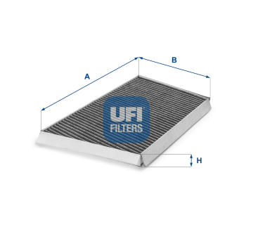 Filtr, vzduch v interiéru UFI 54.131.00