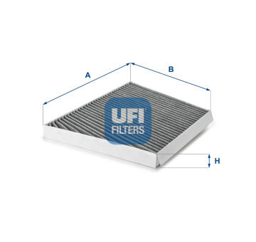 Filtr, vzduch v interiéru UFI 54.133.00