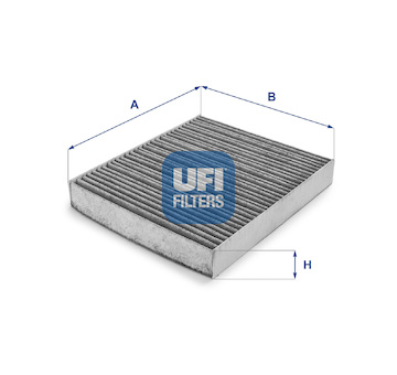 Filtr, vzduch v interiéru UFI 54.136.00