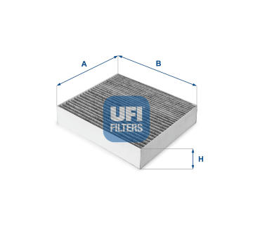 Filtr, vzduch v interiéru UFI 54.144.00